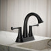 KOHLER K-35951-4K Buckley Centerset bathroom sink faucet, 1.0 gpm, matte black - view 4