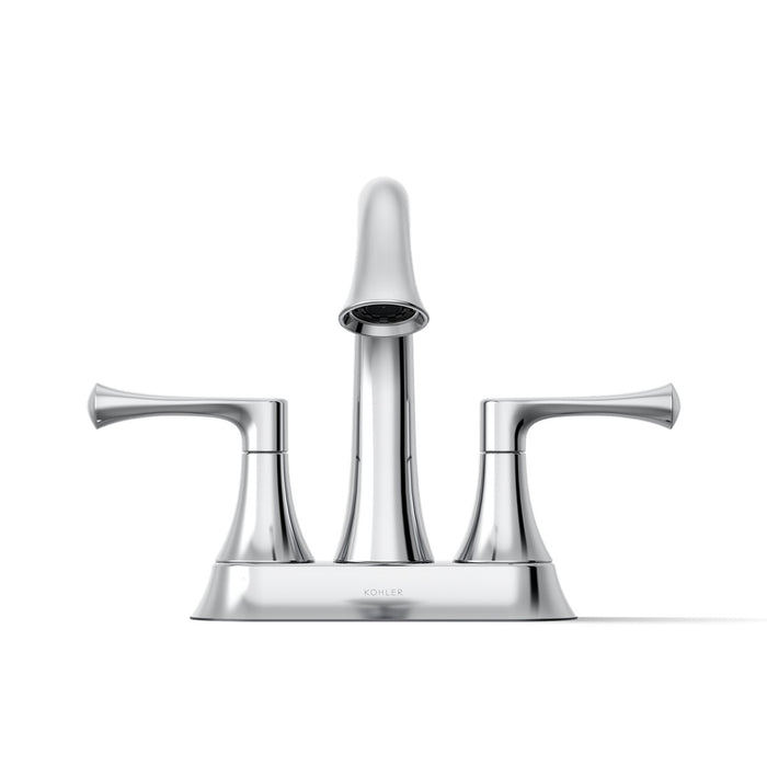 KOHLER K-35951-4K Buckley Centerset bathroom sink faucet, 1.0 gpm, polished chrome - view 2