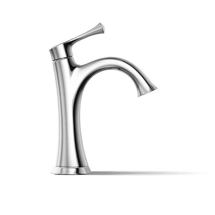 KOHLER K-35952-4 Buckley Single-handle bathroom sink faucet, 1.2 gpm, polished chrome - view 3