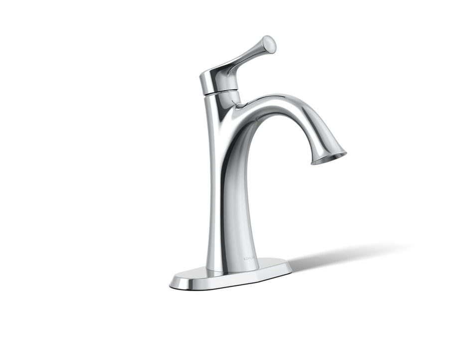 KOHLER K-35952-4K Buckley Single-handle bathroom sink faucet, 1.0 gpm, polished chrome