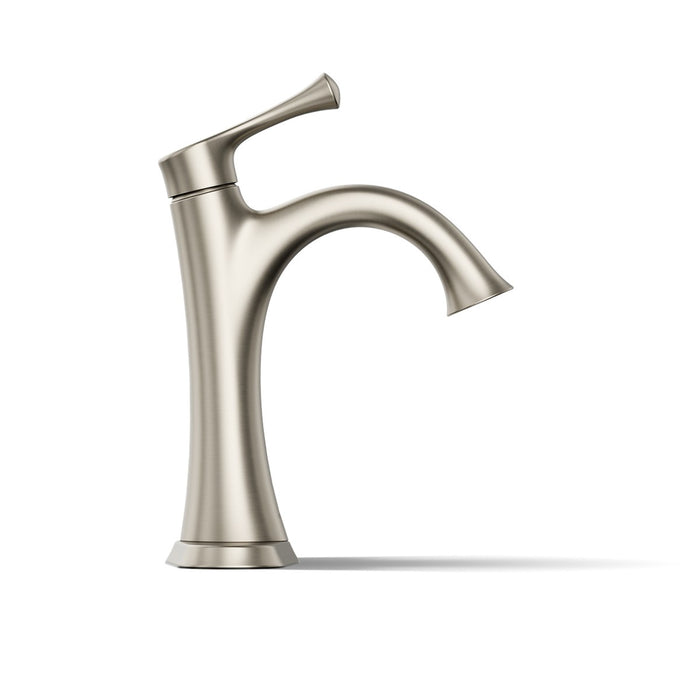 KOHLER K-35952-4K Buckley Single-handle bathroom sink faucet, 1.0 gpm, vibrant brushed nickel - view 3