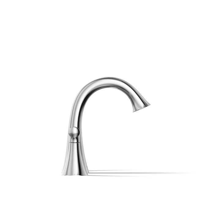 KOHLER K-35953-4 Buckley Widespread bathroom sink faucet, 1.2 gpm, polished chrome - view 3