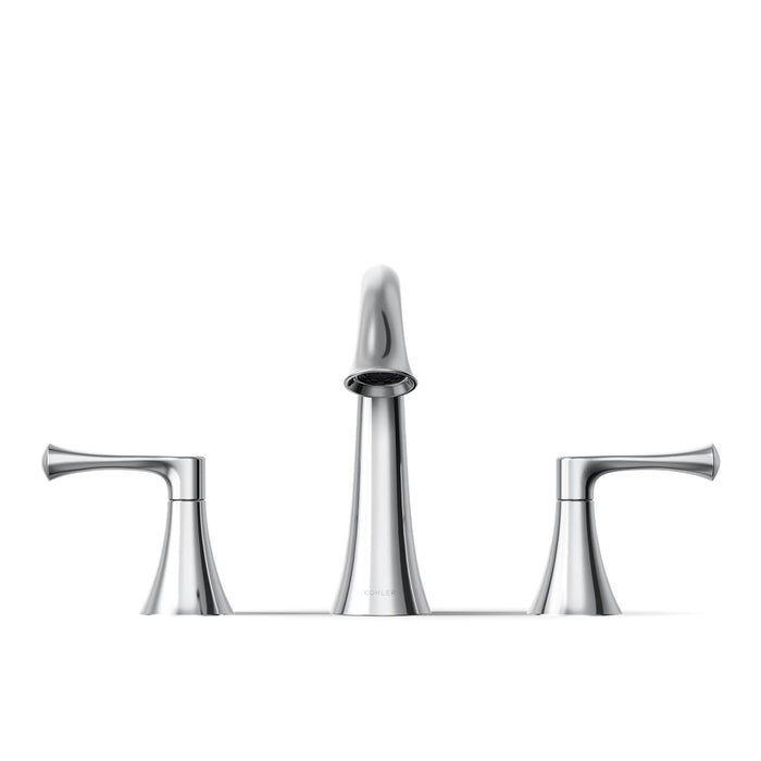 KOHLER K-35953-4K Buckley Widespread bathroom sink faucet, 1.0 gpm, polished chrome - view 2