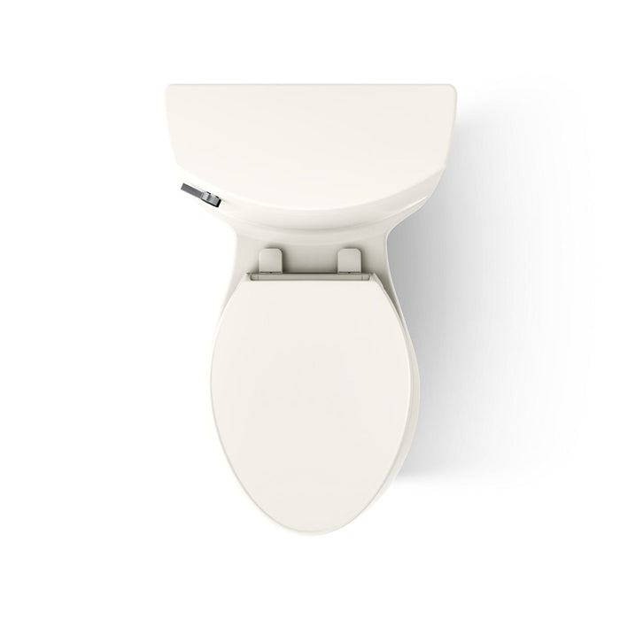 KOHLER K-3619 Cimarron One-piece elongated toilet with concealed trapway, 1.28 gpf, biscuit - view 3
