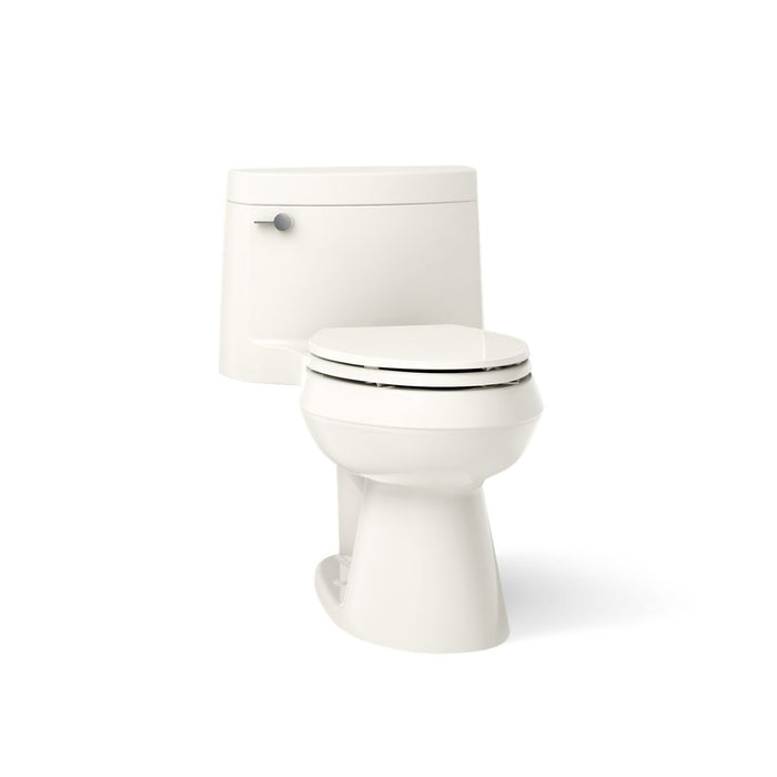 KOHLER K-3619 Cimarron One-piece elongated toilet with concealed trapway, 1.28 gpf, biscuit - view 5