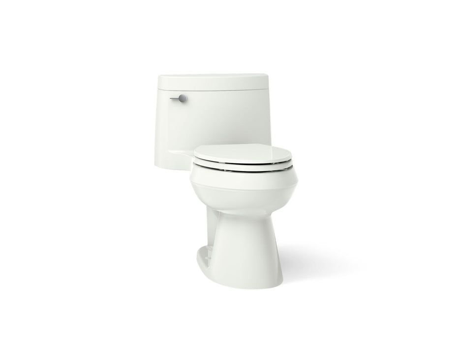 KOHLER K-3619 Cimarron One-piece elongated toilet with concealed trapway, 1.28 gpf, dune