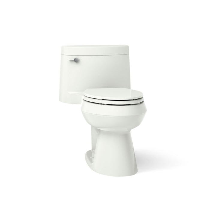 KOHLER K-3619 Cimarron One-piece elongated toilet with concealed trapway, 1.28 gpf, dune - view 5