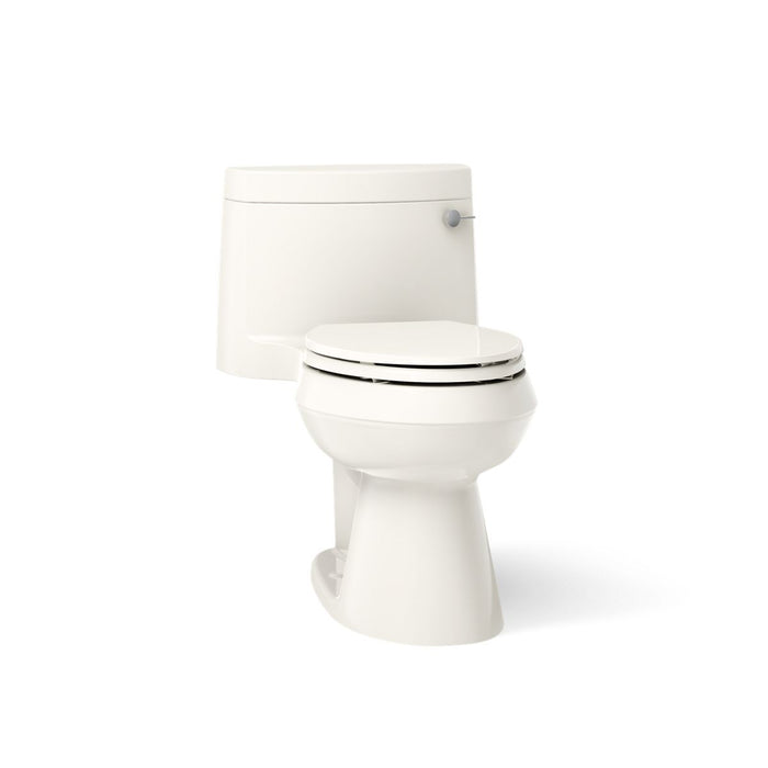 KOHLER K-3619-RA Cimarron One-piece elongated toilet with concealed trapway, 1.28 gpf, biscuit - view 5