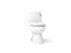 KOHLER K-3619-RA Cimarron One-piece elongated toilet with concealed trapway, 1.28 gpf, white
