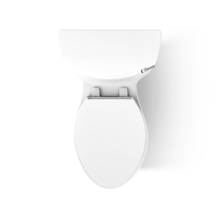KOHLER K-3619-RA Cimarron One-piece elongated toilet with concealed trapway, 1.28 gpf, white - view 3