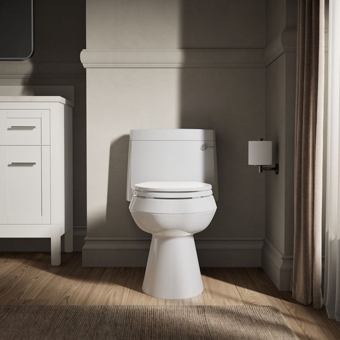 KOHLER K-3619-RA Cimarron One-piece elongated toilet with concealed trapway, 1.28 gpf, white - view 4