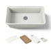KOHLER K-36254-PC Audrine 33" undermount single-bowl workstation kitchen sink, dune - view 3