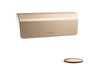 KOHLER K-36361 Volute Bath drain trim, vibrant brushed bronze