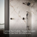 KOHLER K-36364 Anthem Duo Two-outlet shower digital control, vibrant titanium - view 5