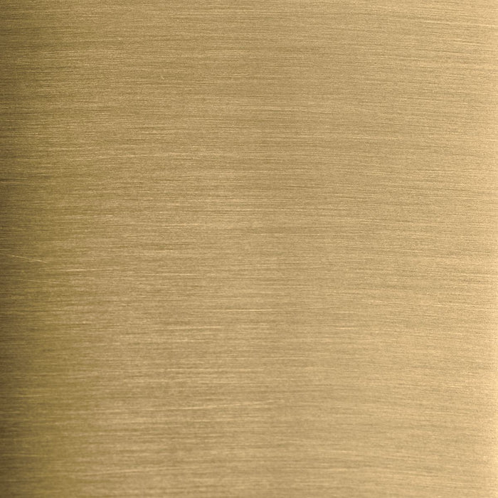 KOHLER K-36432 Brass 2" x 2" Samples, vibrant brushed moderne brass