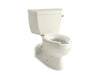 KOHLER K-3652-RA Barrington Two-piece elongated 1.0 gpm toilet with Pressure Lite(R) flushing technology and right-hand...