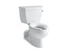 KOHLER K-3652-RA Barrington Two-piece elongated 1.0 gpm toilet with Pressure Lite(R) flushing technology and right-hand...