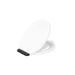 KOHLER K-36594-BL Covert ReadyLatch® Quiet-Close™ Round-front Toilet Seat, White - 3/4 view of product