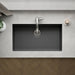 KOHLER K-36748 Billings 32-1/2" Undermount Single-bowl Kitchen Sink, Matte Graphite - Detail image of a product feature
