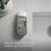 KOHLER K-36750 Billings 32-1/2" Undermount Double-bowl Kitchen Sink, Matte White - Detail image of a product feature