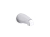 KOHLER K-373-S Devonshire Wall-mount bath spout, slip-fit connection, polished chrome
