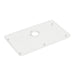 KOHLER K-37648 Sink Rack for Audrine Farmhouse Kitchen Sink, Cloude White - 3/4 view of product