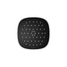 KOHLER K-37722-Y Cinq Square Single-function Filtered Showerhead, 2.5 GPM, Matte Black - front view of product