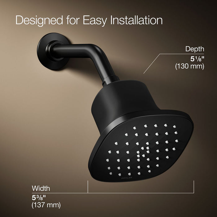 3/4 view of product with dimensions