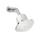 KOHLER K-37722-Y Cinq Square Single-function Filtered Showerhead, 2.5 GPM, Polished Chrome - 3/4 view of product