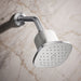 KOHLER K-37722-Y Cinq Square Single-function Filtered Showerhead, 2.5 GPM, Polished Chrome - Shows close up detail of product