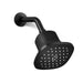 KOHLER K-37722-G Cinq Square single-function filtered showerhead, 1.75 gpm, matte black - view 3