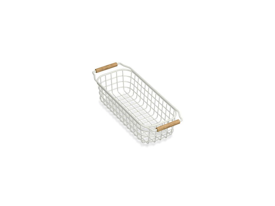 KOHLER K-37819 Wire Sink Basket for Audrine Kitchen Sink, Dune - 3/4 view of product