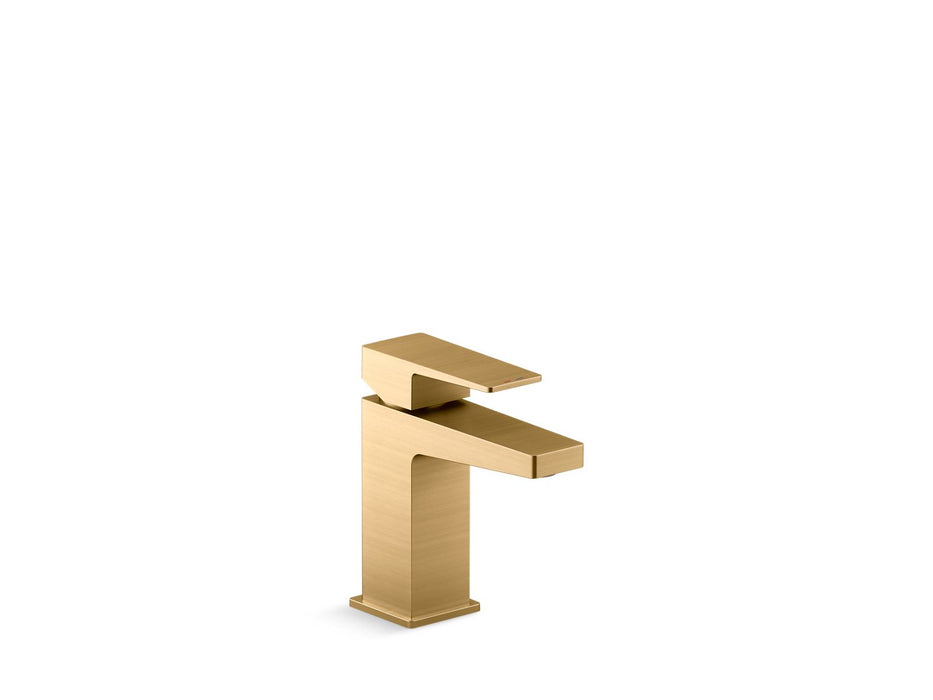 KOHLER K-37890-4N Honesty Single-handle bathroom sink faucet, 0.5 gpm, vibrant brushed moderne brass