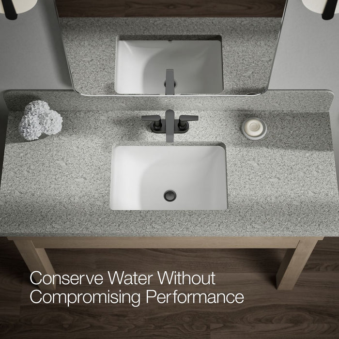 KOHLER K-37894-4 Hint Centerset bathroom sink faucet, 1.2 gpm