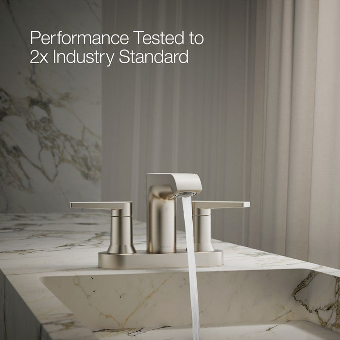 KOHLER K-37894-4 Hint Centerset bathroom sink faucet, 1.2 gpm