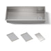 KOHLER K-37907 Synthos 45-3/4" undermount single-bowl kitchen sink, stainless steel