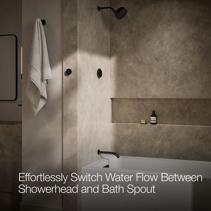 KOHLER K-37930 Anthem Duo Two-outlet bath/shower digital control, matte black - view 5