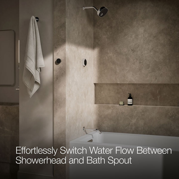 KOHLER K-37930 Anthem Duo Two-outlet bath/shower digital control, polished chrome - view 5