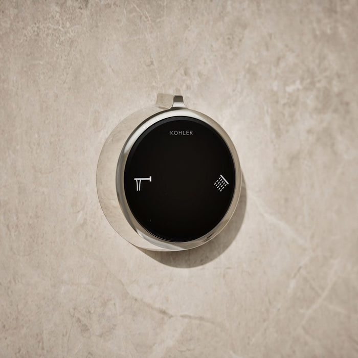KOHLER K-37930 Anthem Duo Two-outlet bath/shower digital control, vibrant polished nickel - view 2
