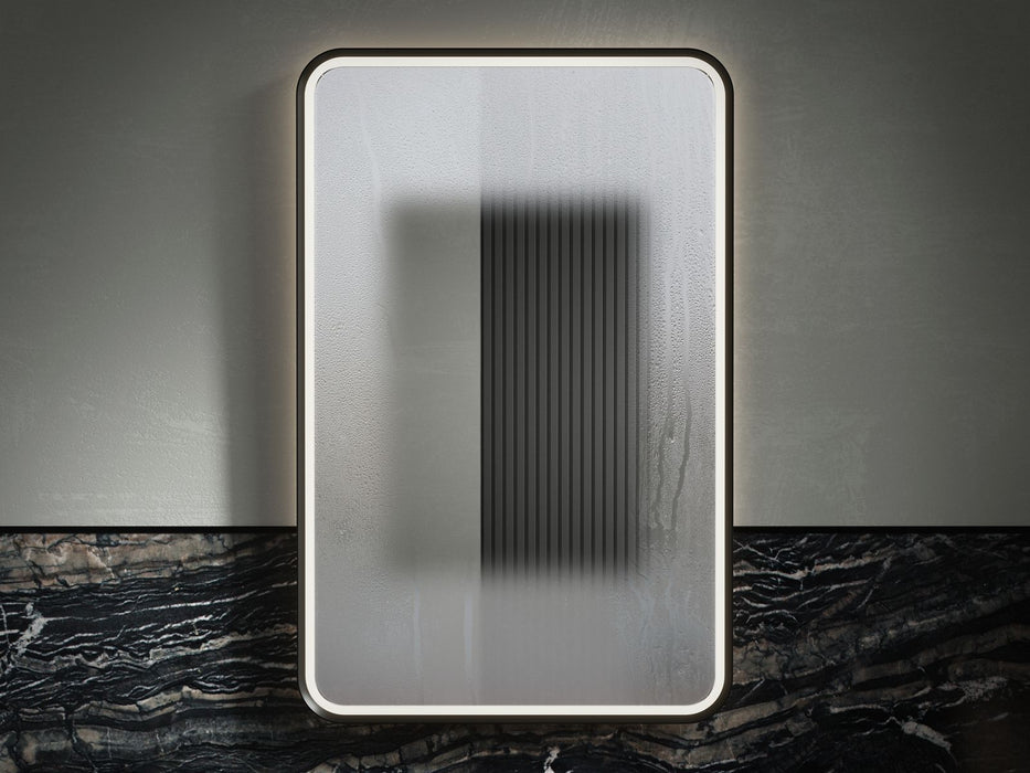 KOHLER K-38023-DLM Essential Ultrabright 22" x 34" rectangular lighted framed mirror