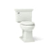 KOHLER K-3817 Memoirs Stately Two-piece Elongated Toilet, 1.28 GPF, dune