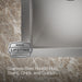 KOHLER K-3820-4 Vault 33" top-/undermount double-bowl kitchen sink, stainless steel - view 2