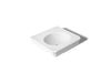 KOHLER K-38224-8 Claude 24" rectangular pedestal/console table bathroom sink