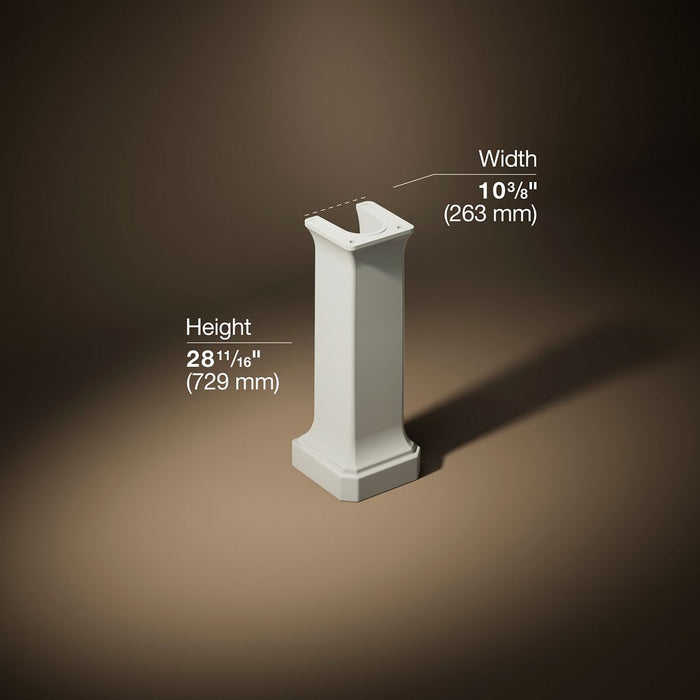 3/4 view of product with dimensions