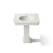 KOHLER K-38228-1 Claude 30" Rectangular Pedestal Bathroom Sink, Dune - Detail image of a product feature