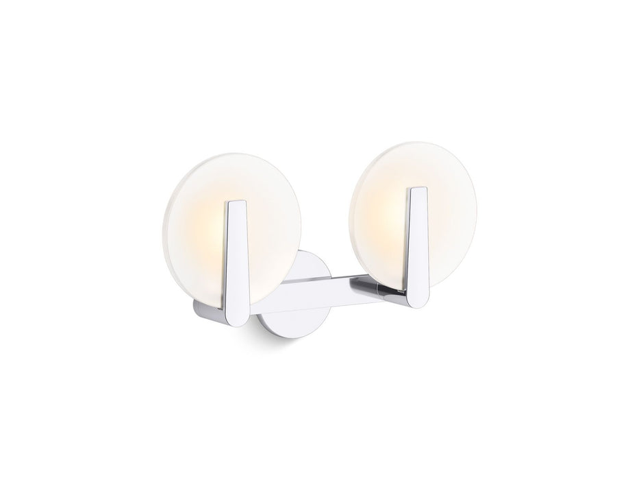 KOHLER K-38397-SC02 Hint Two-light sconce, polished chrome - view 2