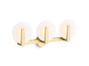 KOHLER K-38398-SC03 Hint Three-light sconce, brushed moderne brass - view 2