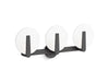 KOHLER K-38398-SC03 Hint Three-light sconce, matte black