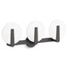KOHLER K-38398-SC03 Hint Three-light sconce, matte black
