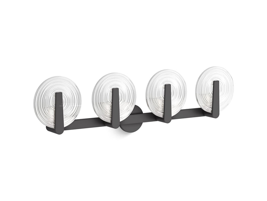 KOHLER K-38399-SC04S Hint Four-light sconce, matte black